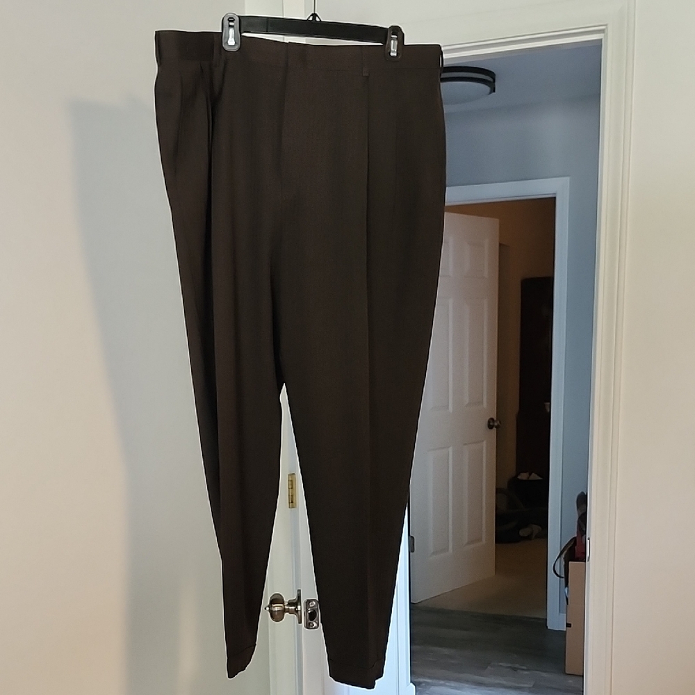 Jos. A. Bank Brown Dress Pants Classic Straight-Leg